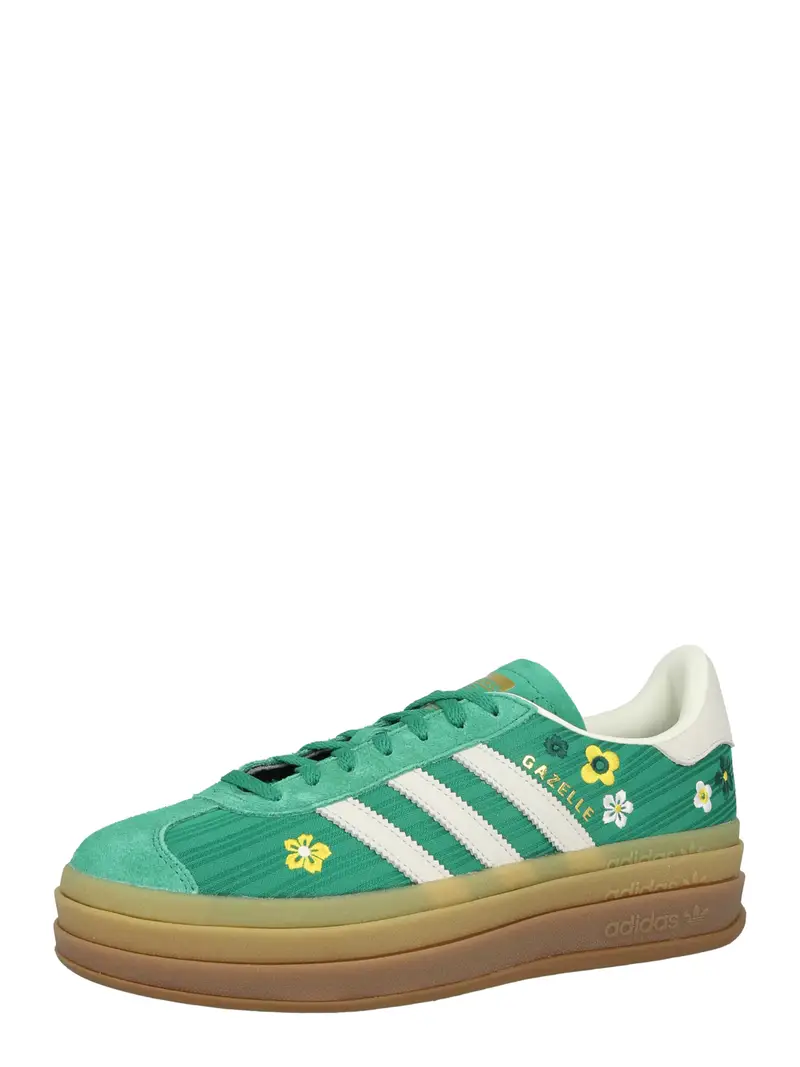 Sneaker bassa GAZELLE BOLD giallo / oro / verde / bianco