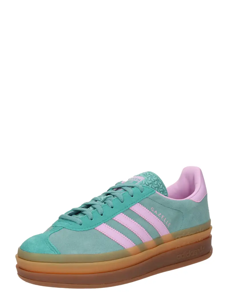 Sneaker bassa 'GAZELLE BOLD' menta / orchidea