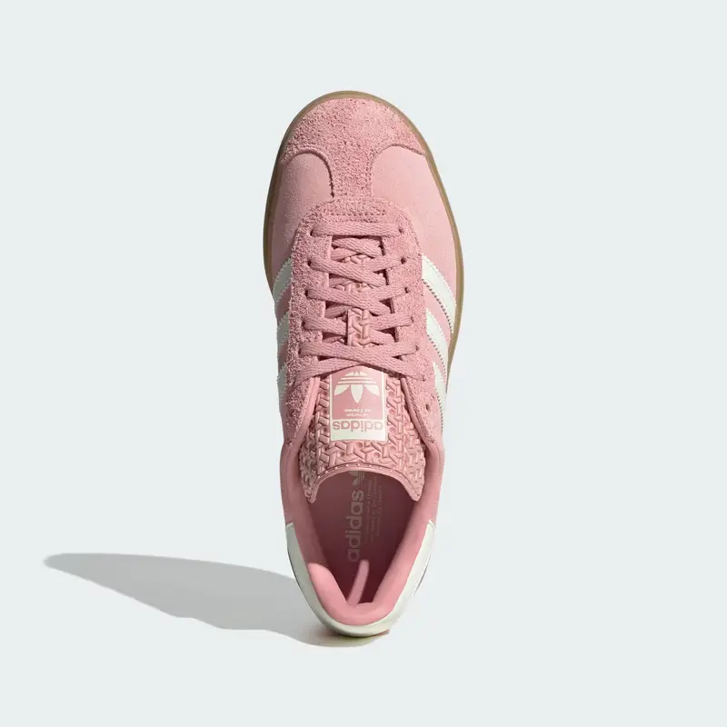Sneaker bassa Gazelle Bold rosa / bianco miniatura 3