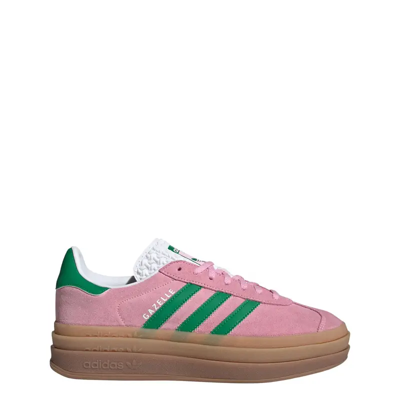 Sneaker bassa 'Gazelle Bold' verde / rosa antico / bianco miniatura 2