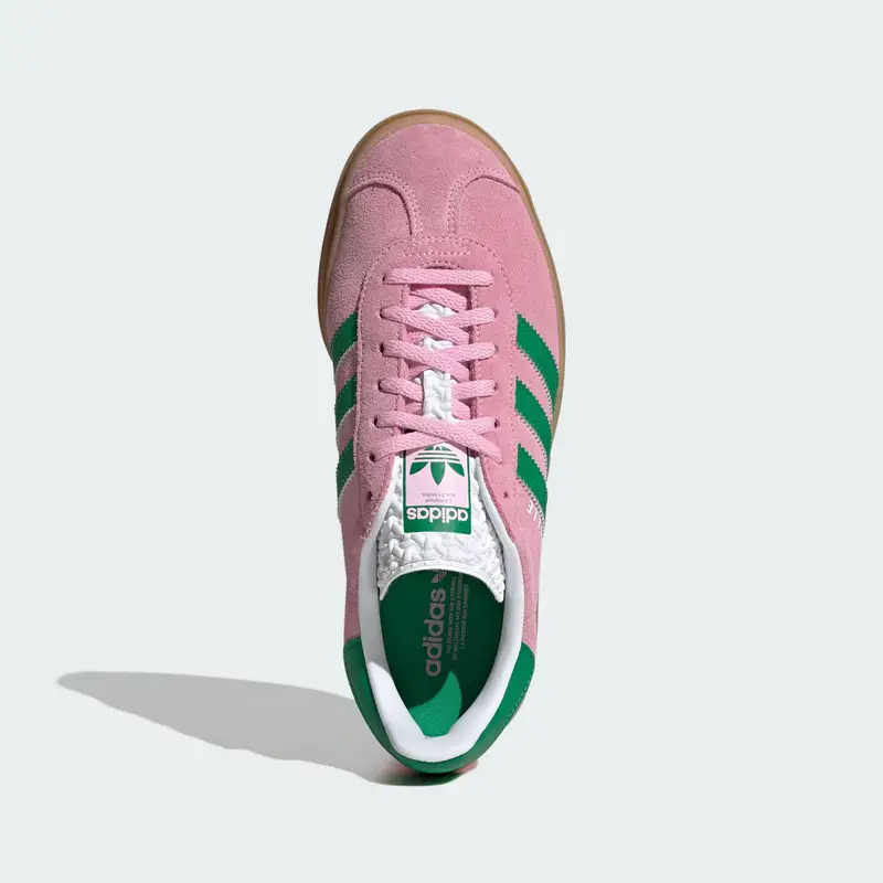 Sneaker bassa 'Gazelle Bold' verde / rosa antico / bianco miniatura 3