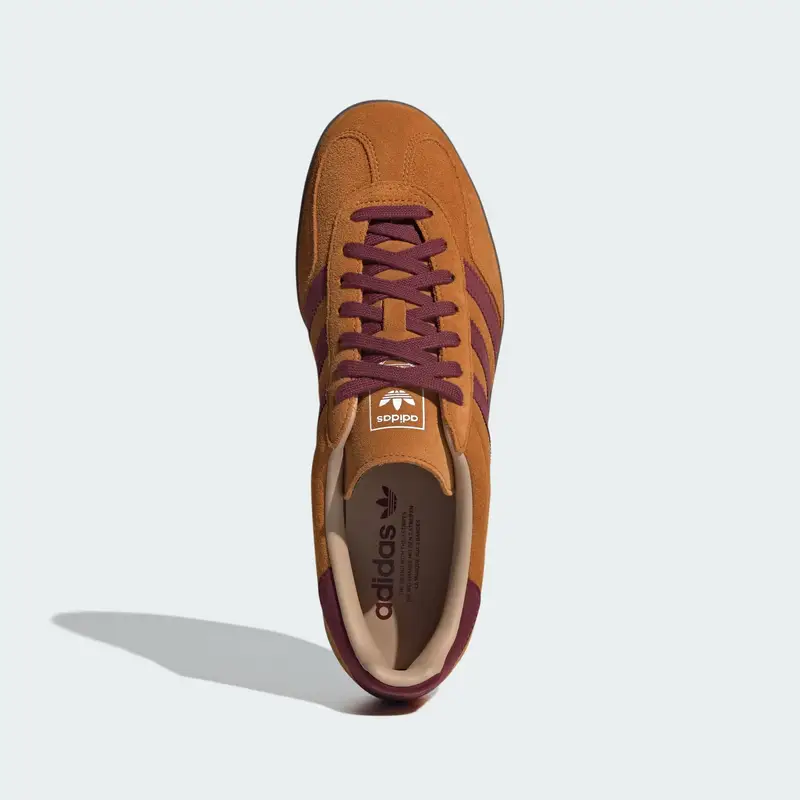 Sneaker bassa Gazelle cognac / ciclamino miniatura 3