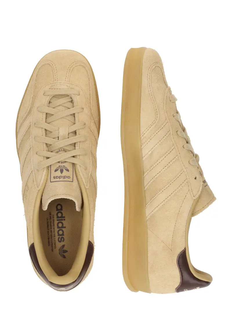 Sneaker bassa GAZELLE INDOOR champagne miniatura 2