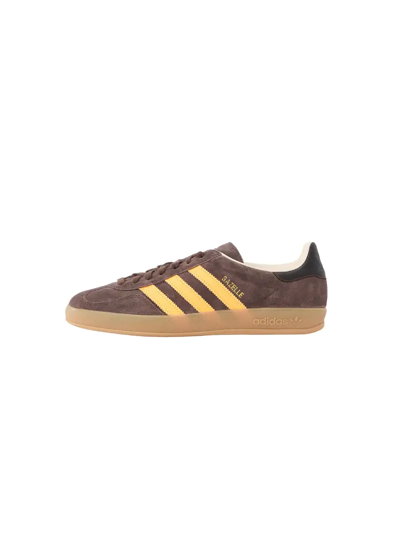 Sneaker bassa GAZELLE marrone / giallo