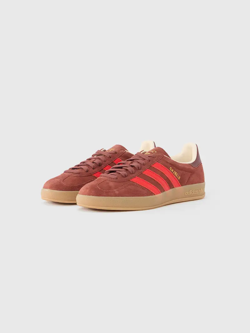 Sneaker bassa GAZELLE marrone / rosso miniatura 2