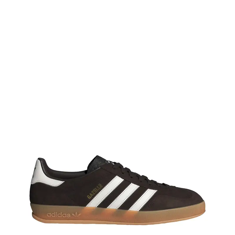 Sneaker bassa Gazelle marrone scuro / bianco miniatura 2
