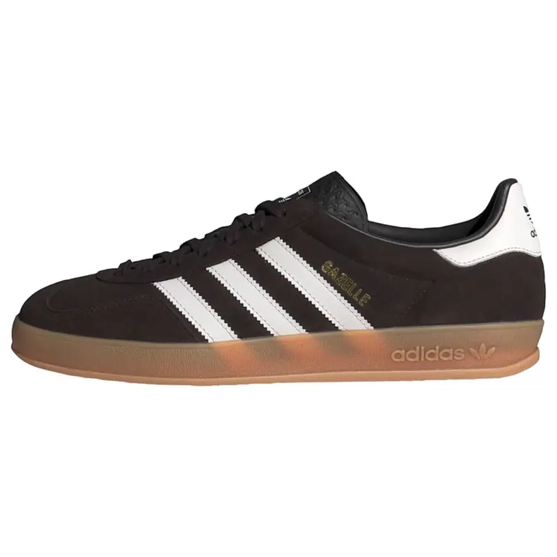 Sneaker bassa Gazelle marrone scuro / bianco