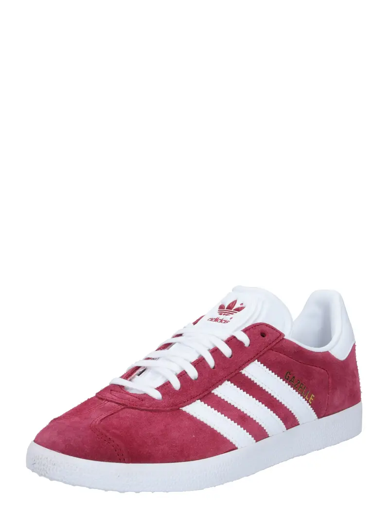 ADIDAS ORIGINALS Sneaker bassa 'Gazelle'  merlot / bianco