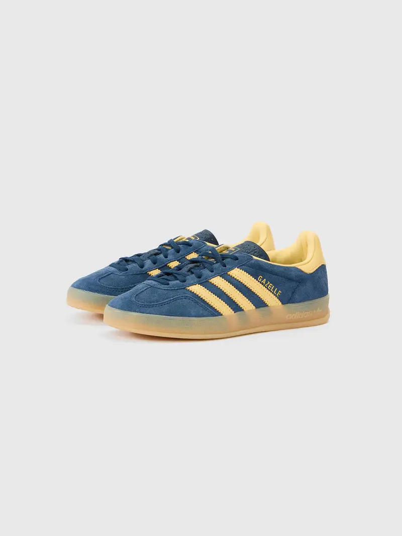 Sneaker bassa GAZELLE navy / giallo miniatura 2