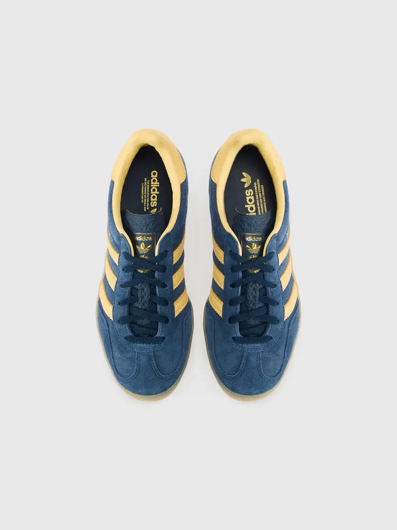Sneaker bassa GAZELLE navy / giallo miniatura 3