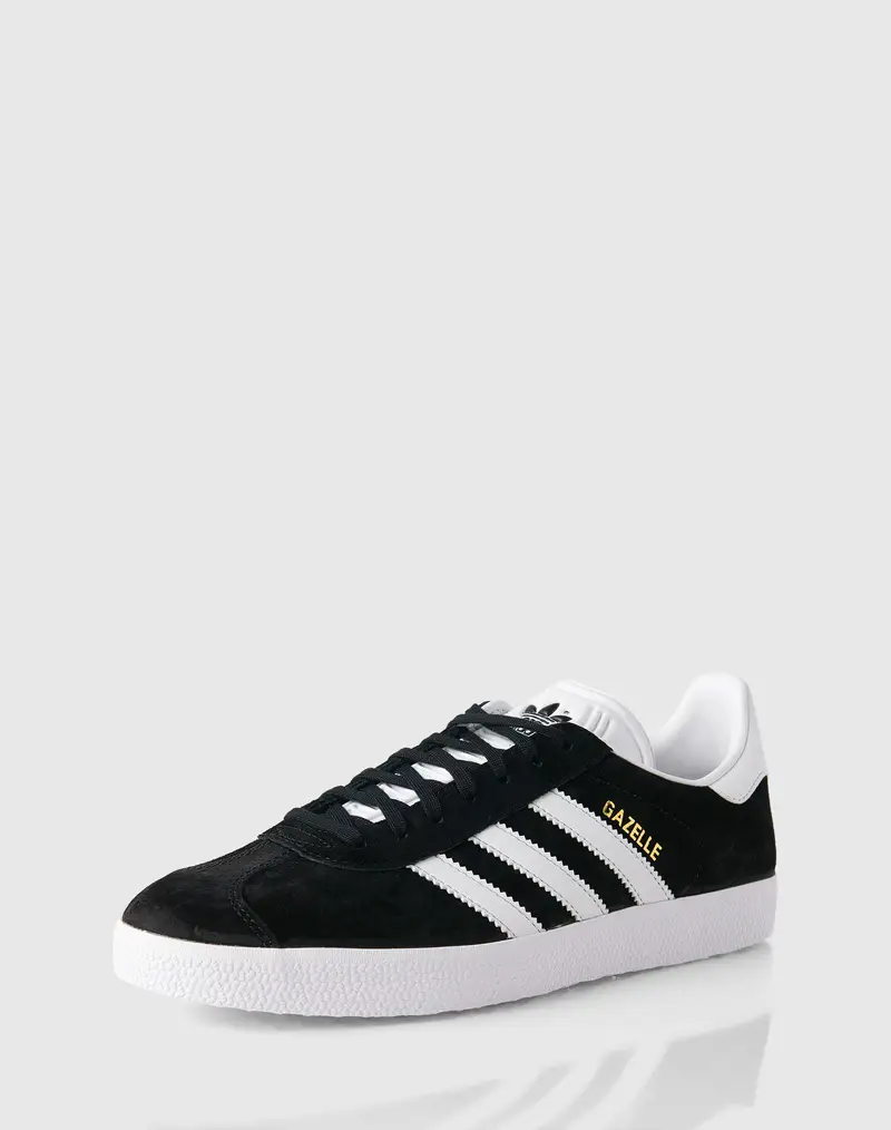 Sneaker bassa Gazelle nero / bianco miniatura 2