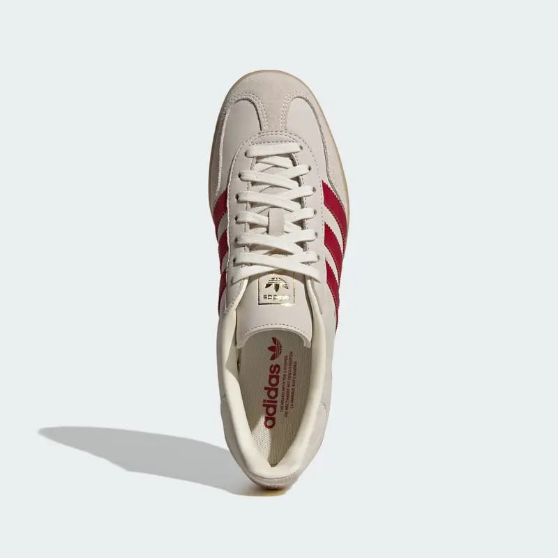 Sneaker bassa Gazelle oro / rosso / bianco miniatura 3