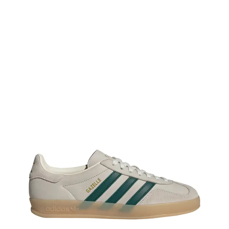 Sneaker bassa Gazelle oro / verde scuro / bianco lana miniatura 2