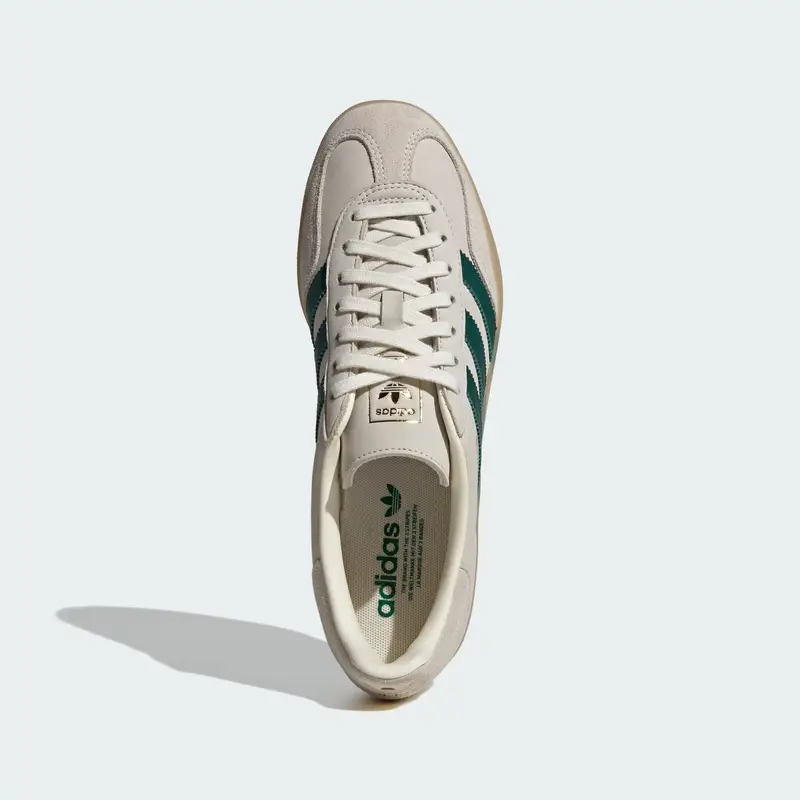 Sneaker bassa Gazelle oro / verde scuro / bianco lana miniatura 3