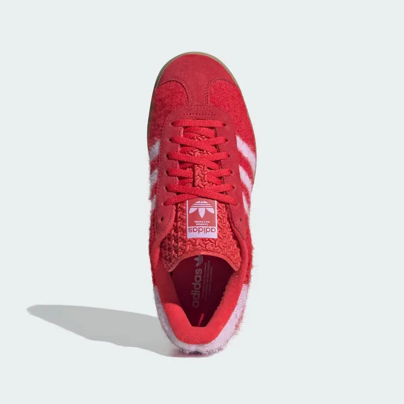 Sneaker bassa Gazelle rosa / rosso miniatura 3