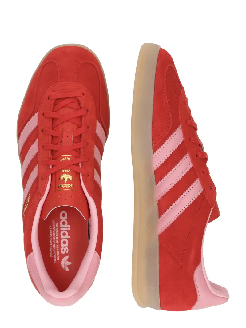 Sneaker bassa 'GAZELLE' rosa / rosso sangue miniatura 2