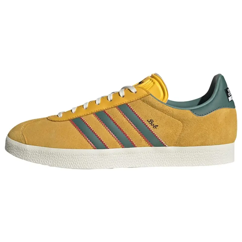 Sneaker bassa Gazelle senape / smeraldo