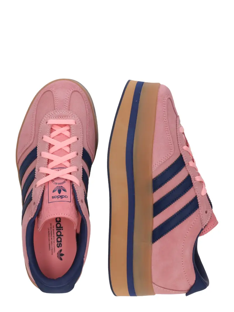 Sneaker bassa GAZELLE STACK blu scuro / rosa chiaro miniatura 3