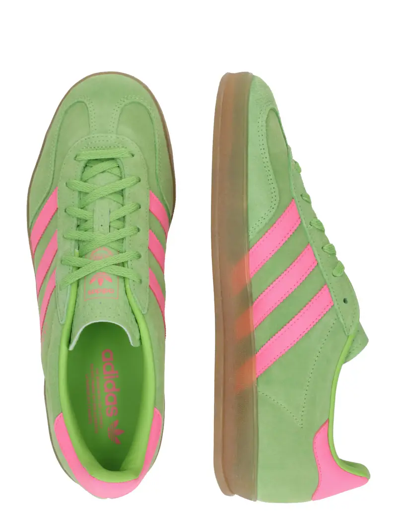 Sneaker bassa GAZELLE verde / rosa chiaro miniatura 2