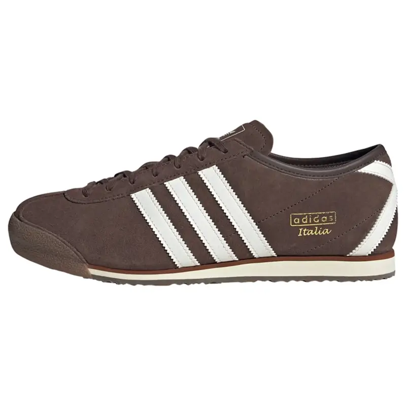 Sneaker bassa Italia 70s cioccolato / oro / bianco