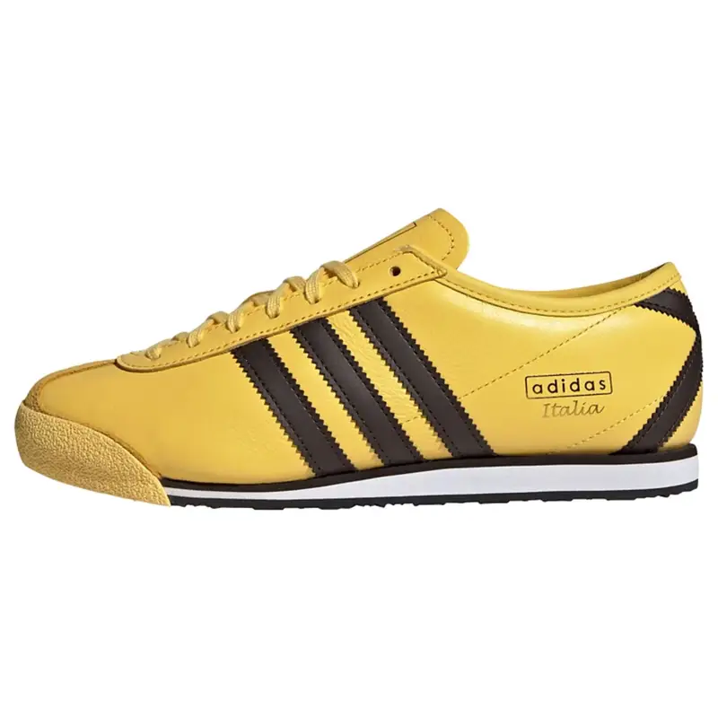 Sneaker bassa 'Italia 70s' giallo scuro / nero