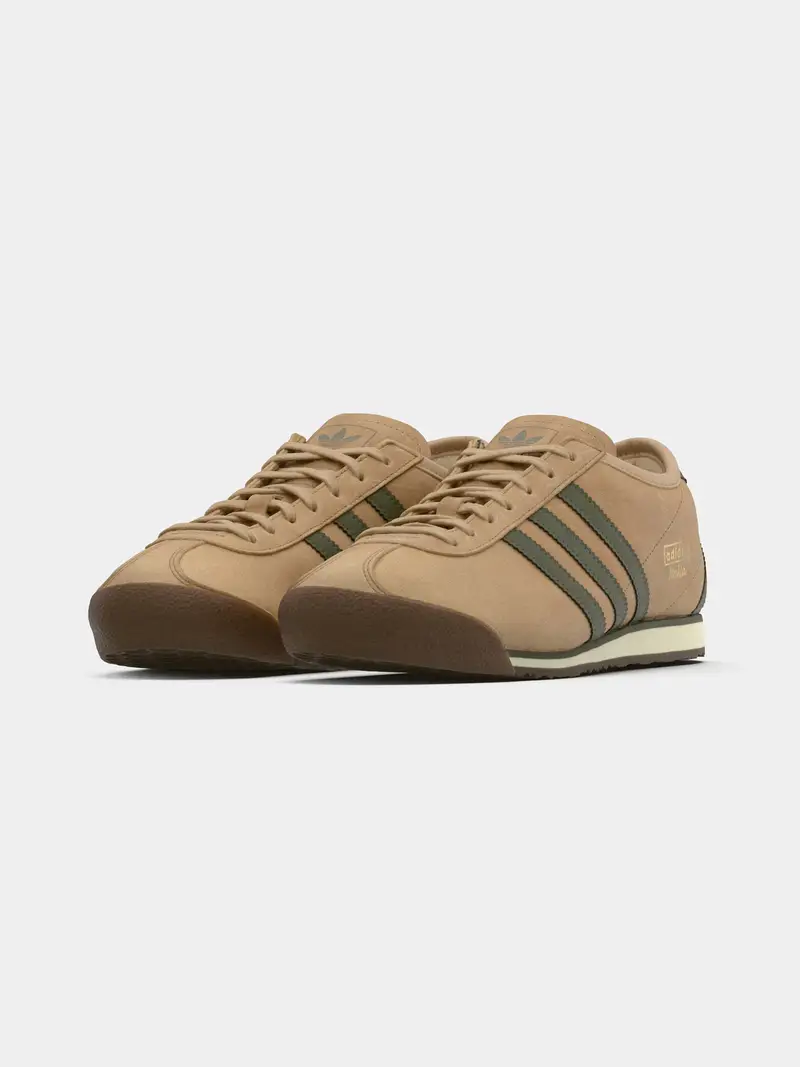 Sneaker bassa Italia 70s marrone chiaro / oro / canna miniatura 2