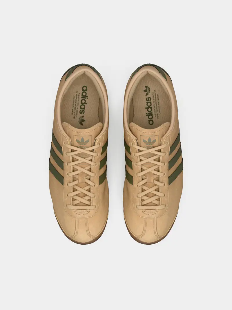 Sneaker bassa Italia 70s marrone chiaro / oro / canna miniatura 3