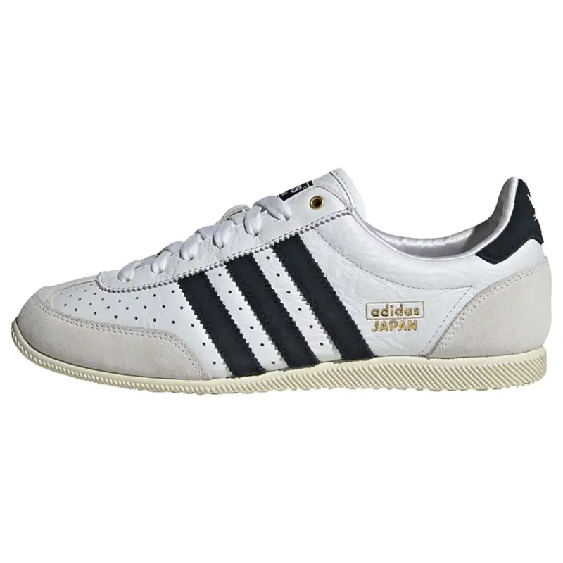 Adidas Originals Sneakers bassa bianca e nera in pelle