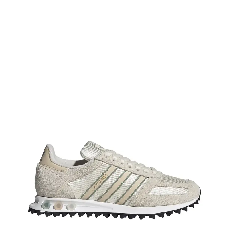 Sneaker bassa La Trainer beige / bianco lana miniatura 2