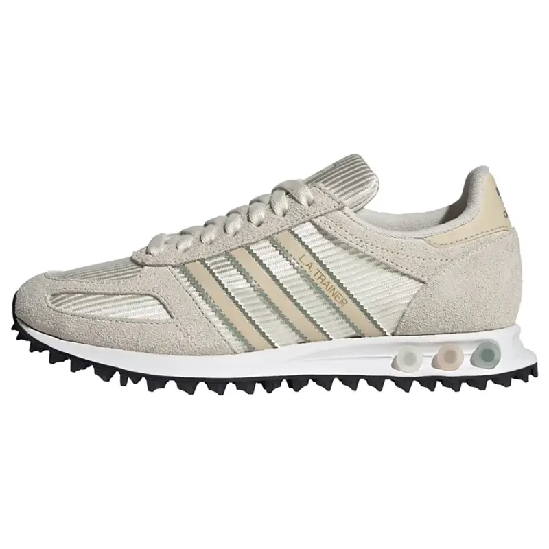 Sneaker bassa La Trainer beige / bianco lana