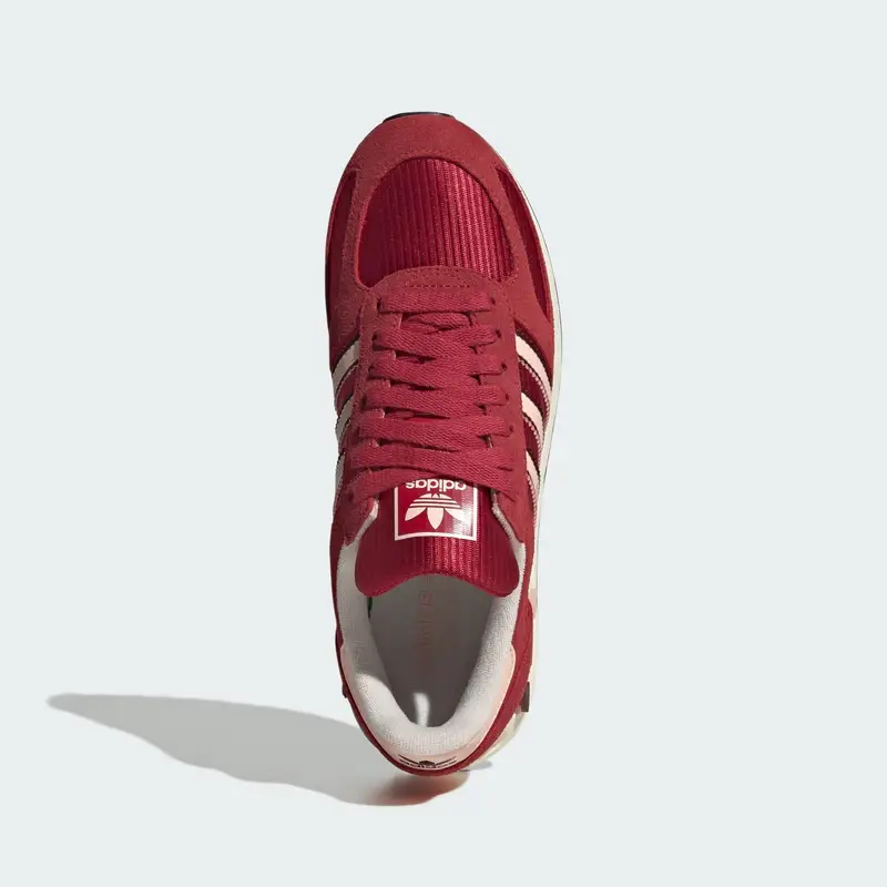 Sneaker bassa La Trainer rosa chiaro / rosso acceso miniatura 3
