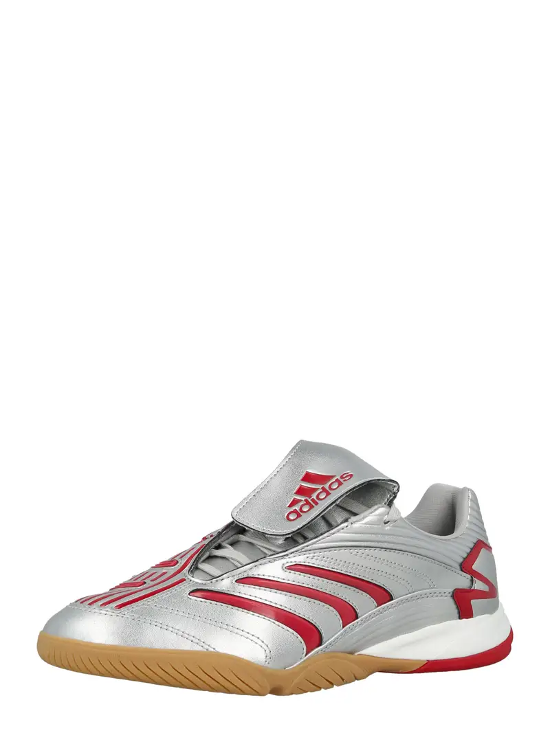 Sneaker bassa PREDATOR SALA grigio argento / rosso fuoco