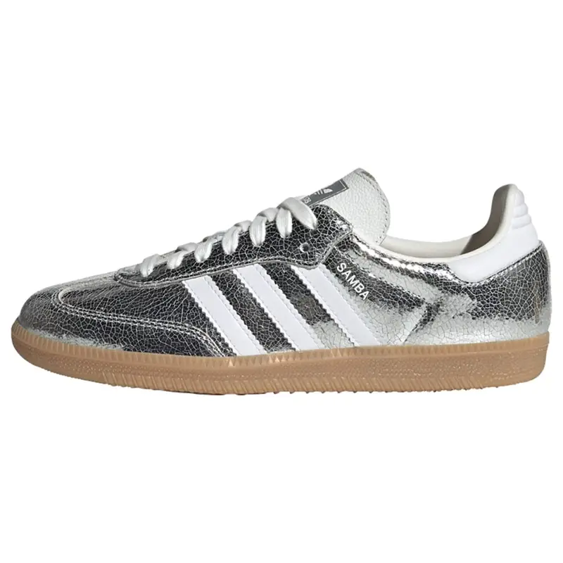 ADIDAS ORIGINALS Sneaker bassa 'Samba'  argento / bianco