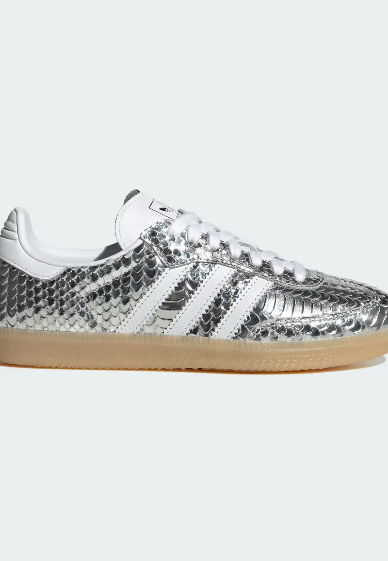 Sneaker bassa Samba argento / bianco miniatura 3