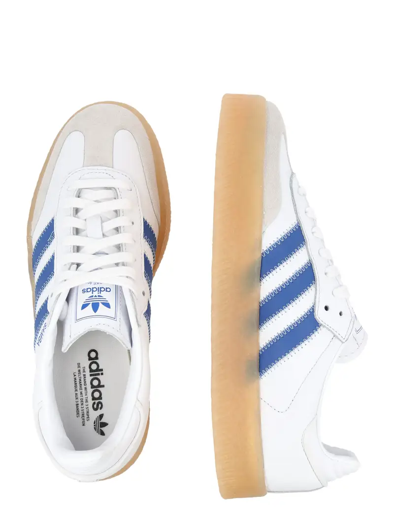 Sneaker bassa Samba blu / grigio chiaro / bianco miniatura 2