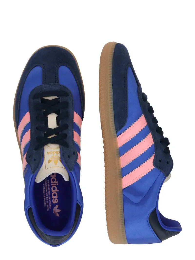 Sneaker bassa 'SAMBA' blu / navy / rosa chiaro miniatura 2