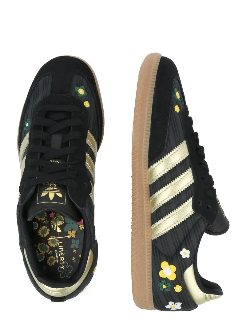 Sneaker bassa SAMBA giallo / smeraldo / nero / bianco miniatura 2