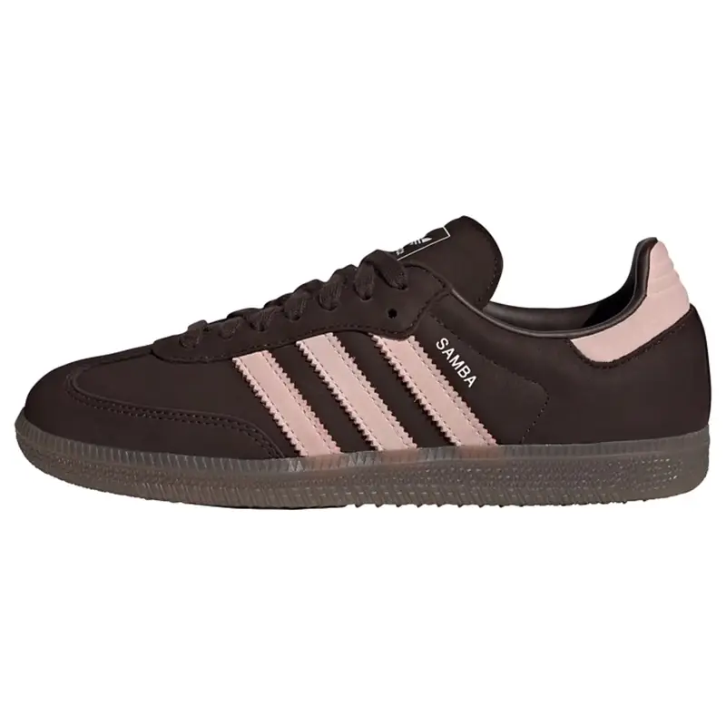 Sneaker bassa Samba marrone scuro / rosa