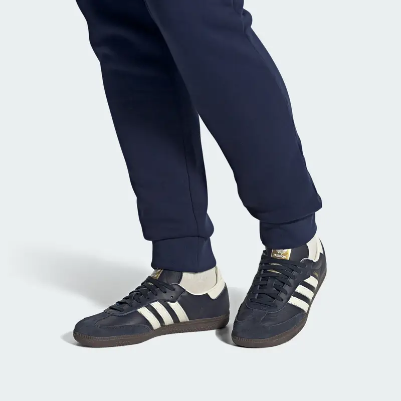 ADIDAS ORIGINALS Sneaker bassa 'Samba' navy / bianco miniatura 2