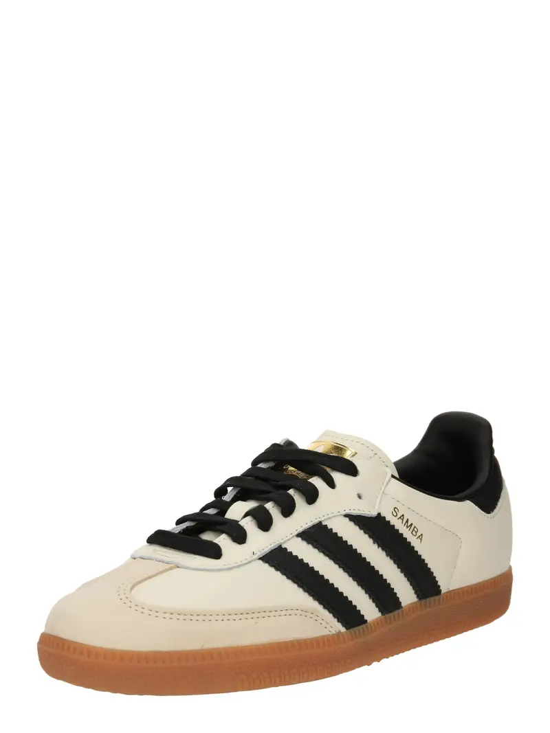 ADIDAS ORIGINALS Sneaker bassa 'Samba' nudo / nero / bianco lana