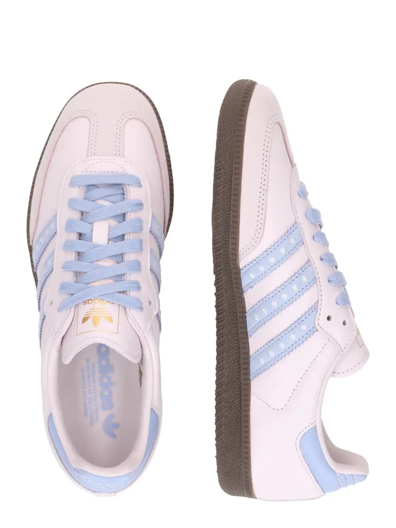 Sneaker bassa 'SAMBA OG' blu colomba / rosa / bianco miniatura 2