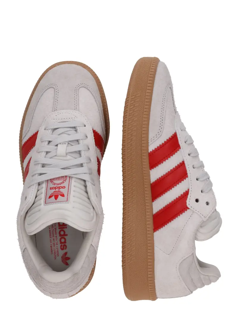 Sneaker bassa 'SAMBA' oro / grigio / rosso sangue miniatura 2