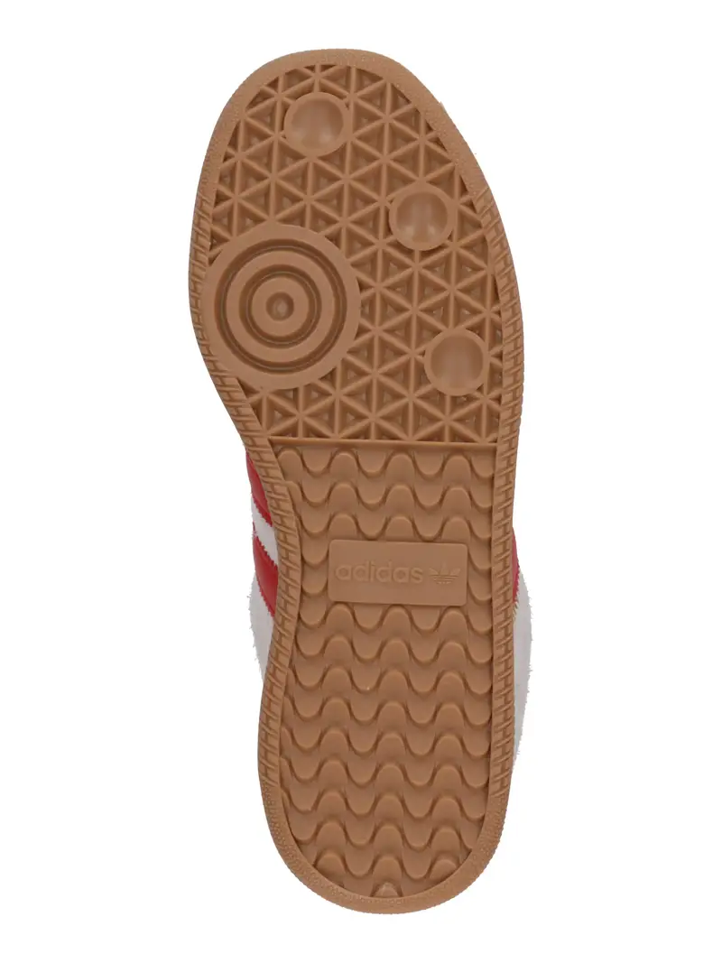 Sneaker bassa 'SAMBA' oro / grigio / rosso sangue miniatura 3