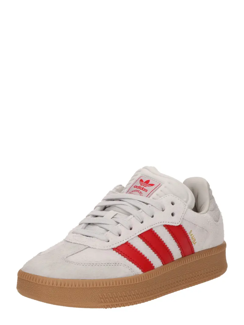 Sneaker bassa 'SAMBA' oro / grigio / rosso sangue