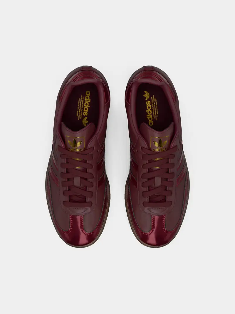 Sneaker bassa SAMBA rosso scuro miniatura 3