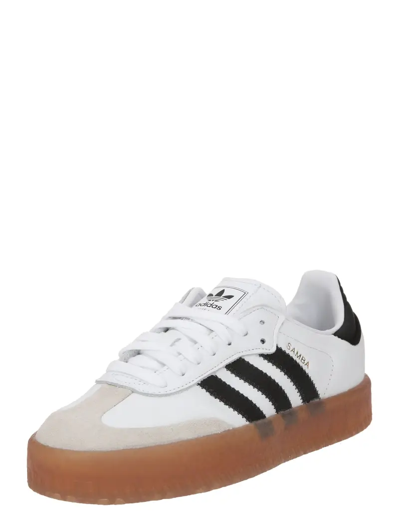 ADIDAS ORIGINALS Sneaker bassa 'Samba' sabbia / nero / bianco