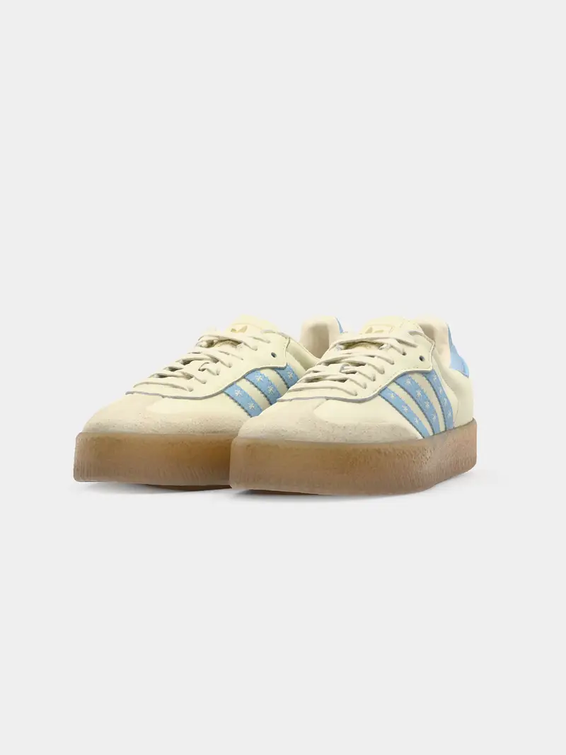 Sneaker bassa SAMBAE blu chiaro / bianco lana miniatura 2