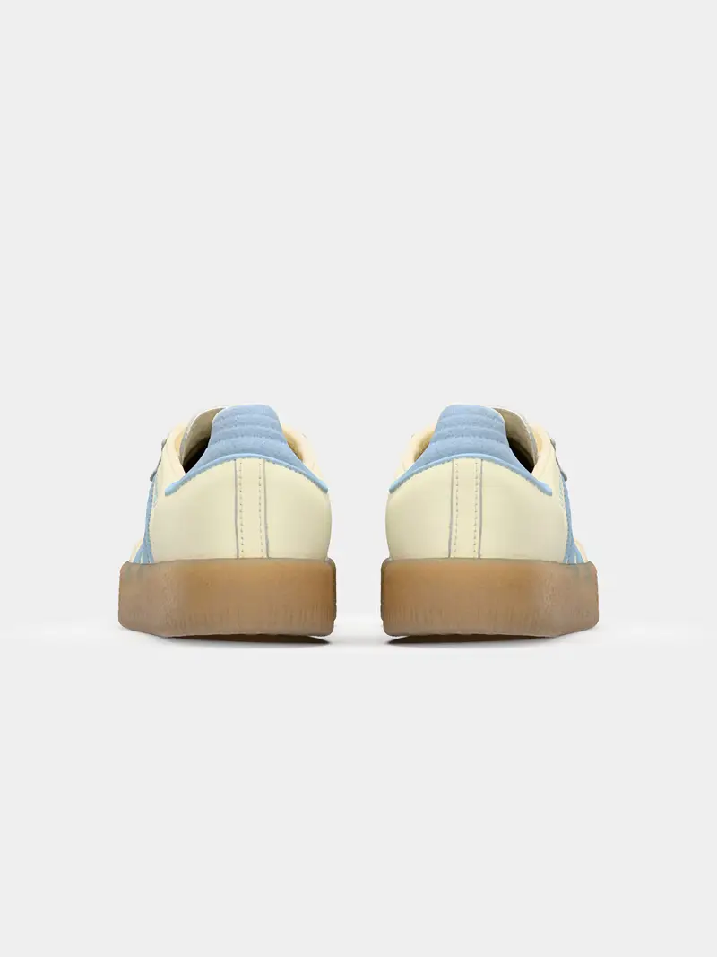 Sneaker bassa SAMBAE blu chiaro / bianco lana miniatura 3