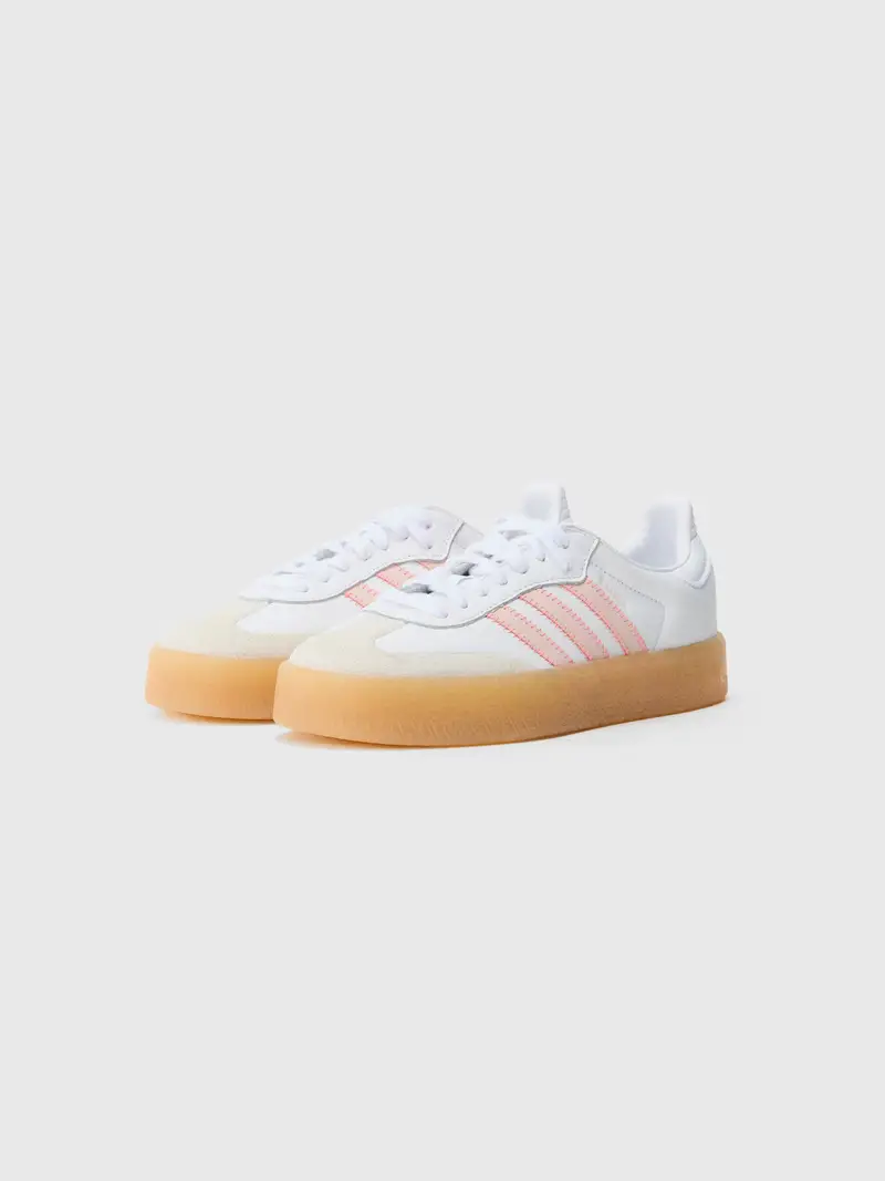 Sneaker bassa Sambae crema / corallo / bianco miniatura 2