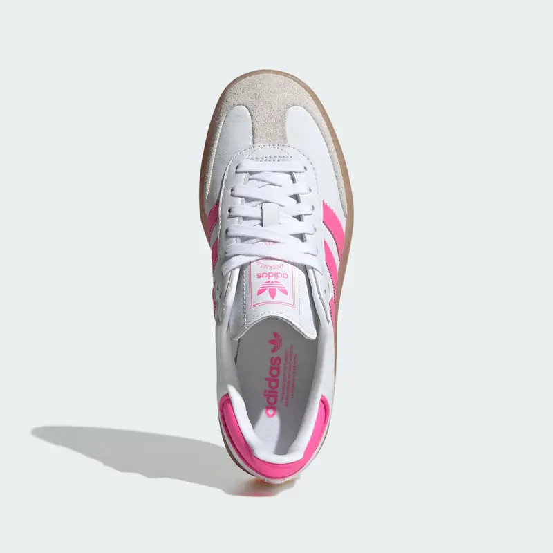 Sneaker bassa Sambae grigio chiaro / rosa / bianco miniatura 3